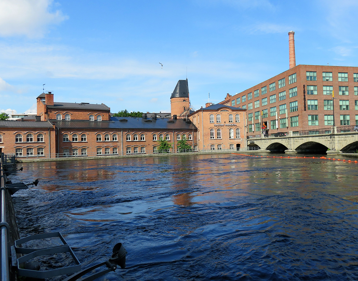 Armando Martins Escritor Sagres - Tampere, um dos níveis da queda de água